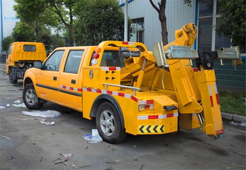 程力救援拖车与皮卡清障车 专用汽车领域的可靠解决方案